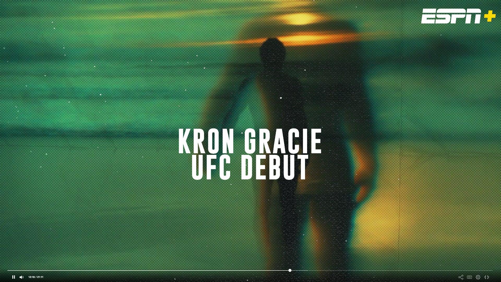Kron Gracie UFC Phoenix Debut | ESPN+ Original - Represent Ltd.™