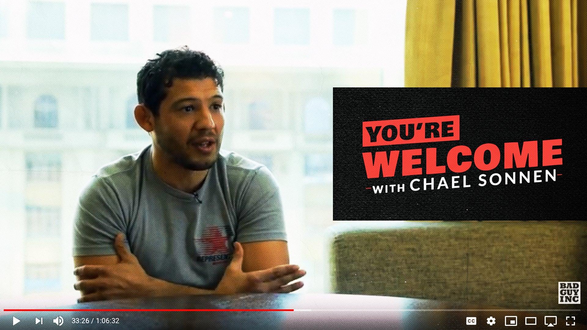 Gilbert Melendez on You're Welcome Podcast with Chael Sonnen - Represent Ltd.™
