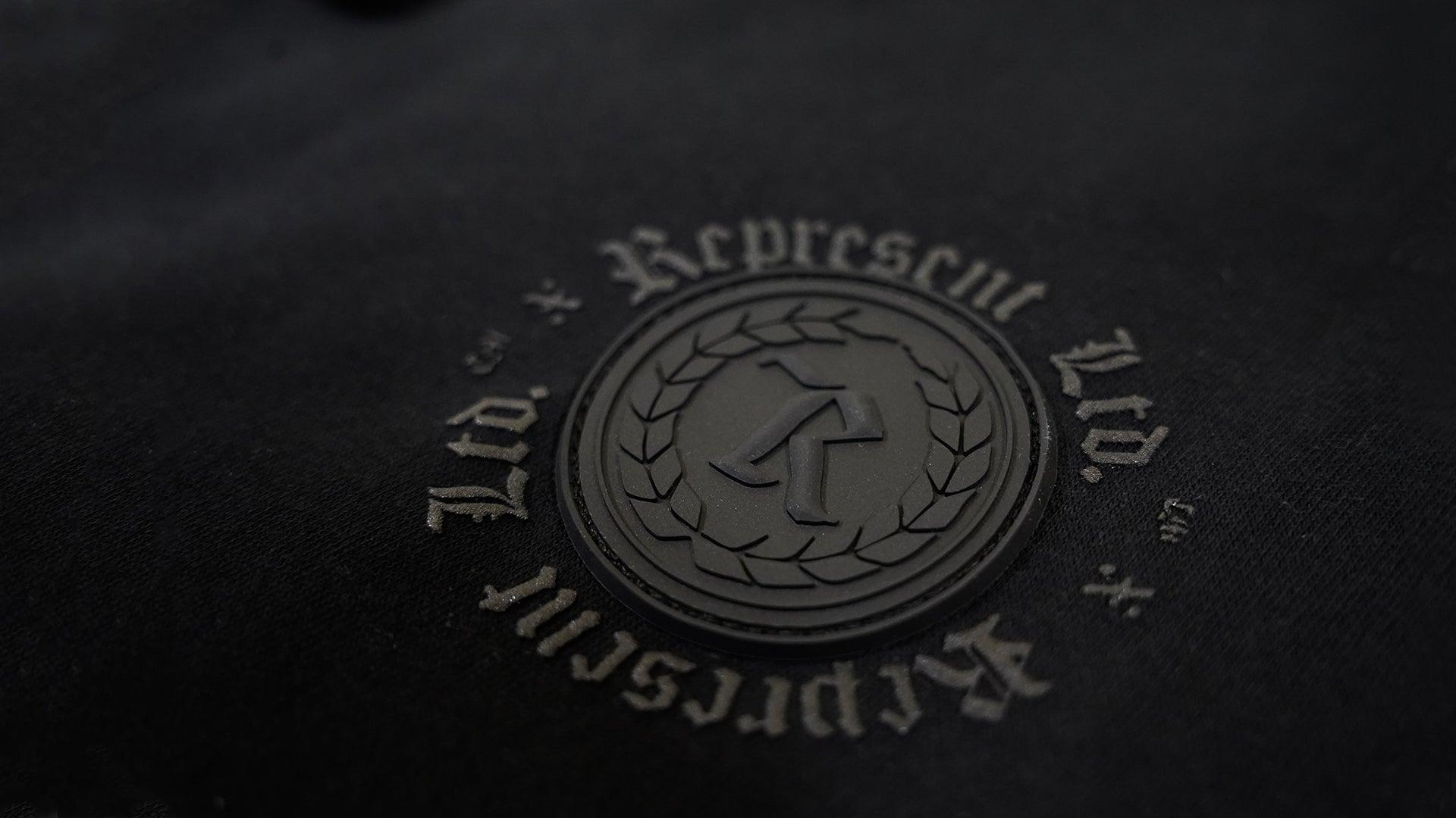 Blacked Out PVC Rubber Silicone Patch Set OUT NOW! - Represent Ltd.™