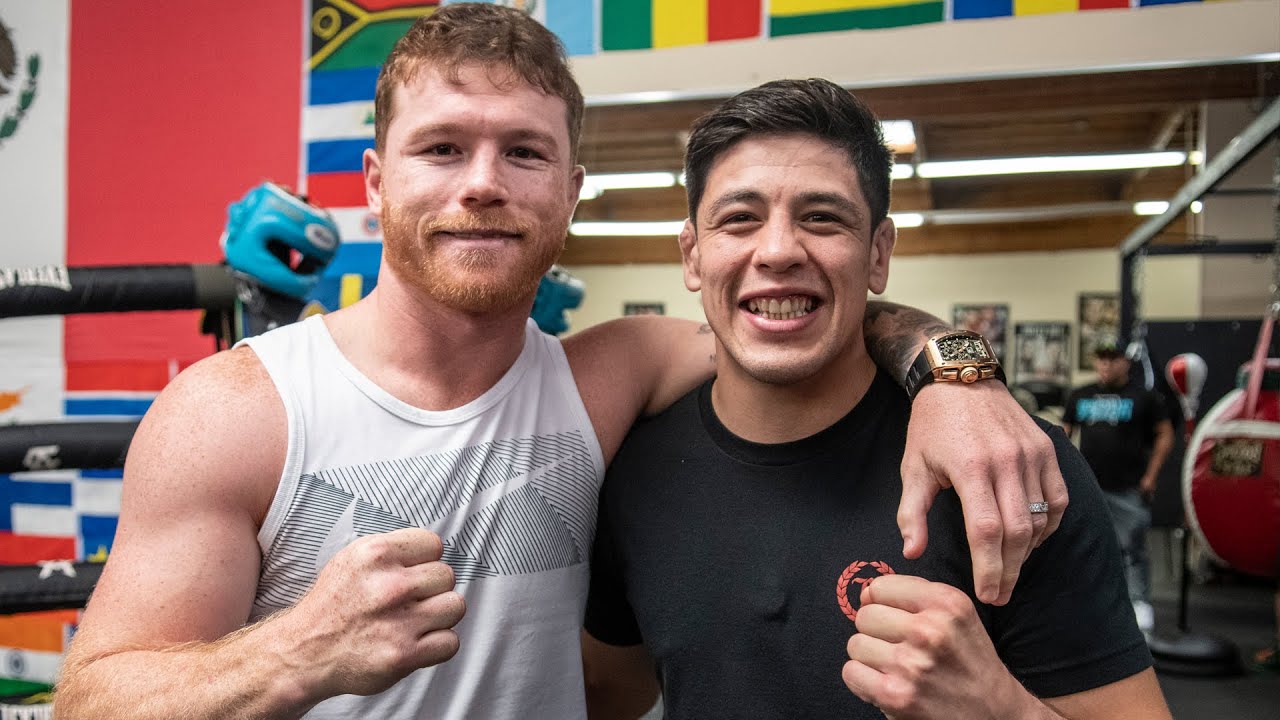 Brandon Moreno Meets Canelo Alvarez