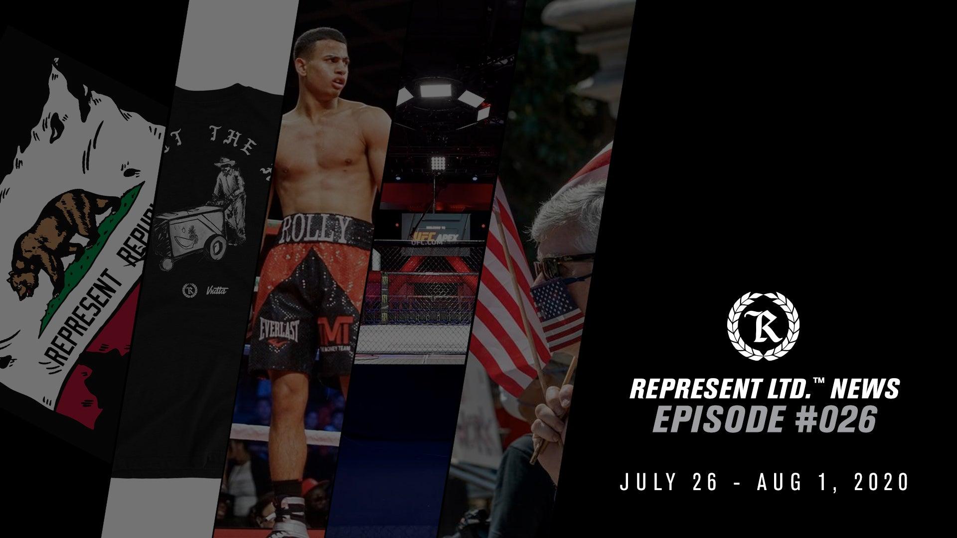 Represent Ltd.™ NEWS | Episode #026 [July 26 - August 1, 2020] - Represent Ltd.™