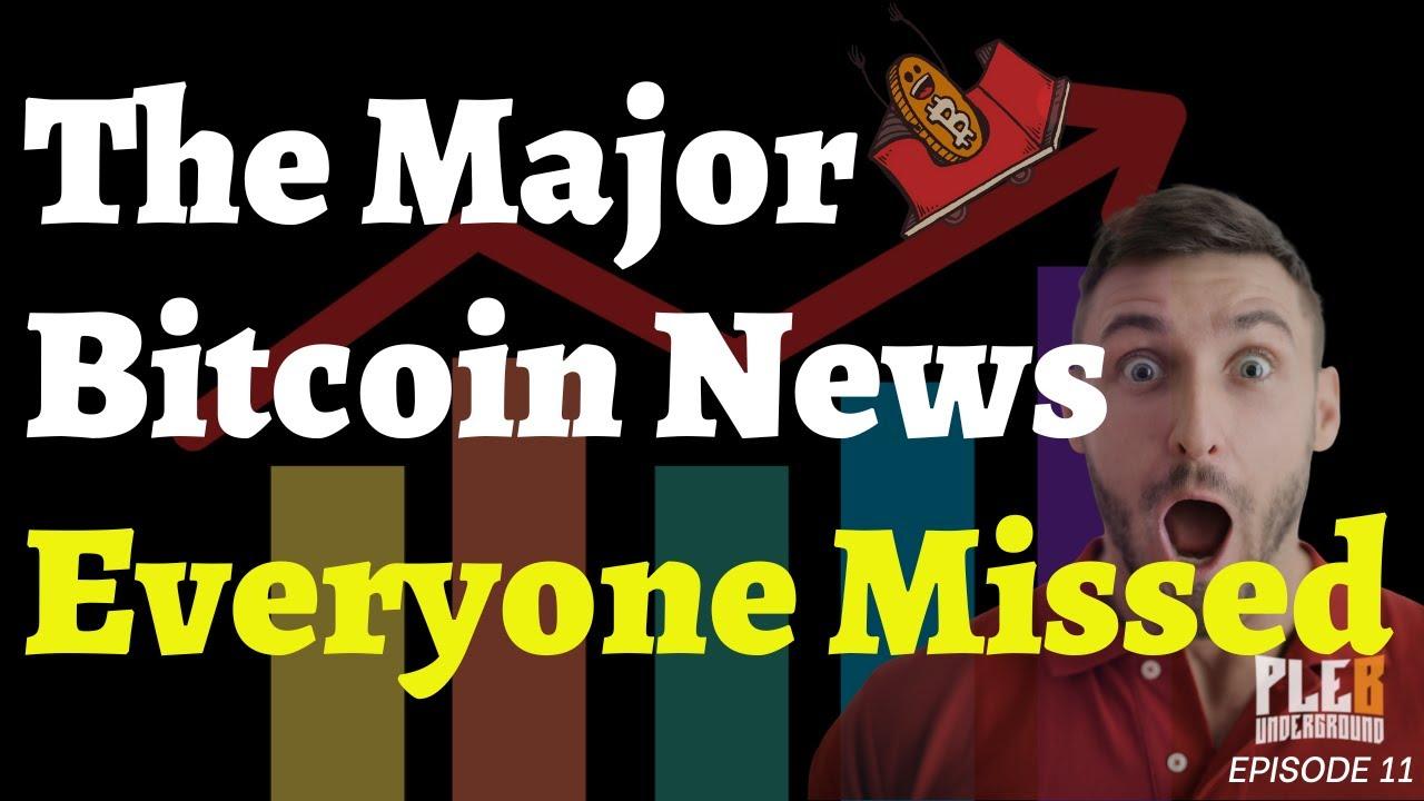 The Major Bitcoin News Everyone Missed! | EP 11 - Represent Ltd.™