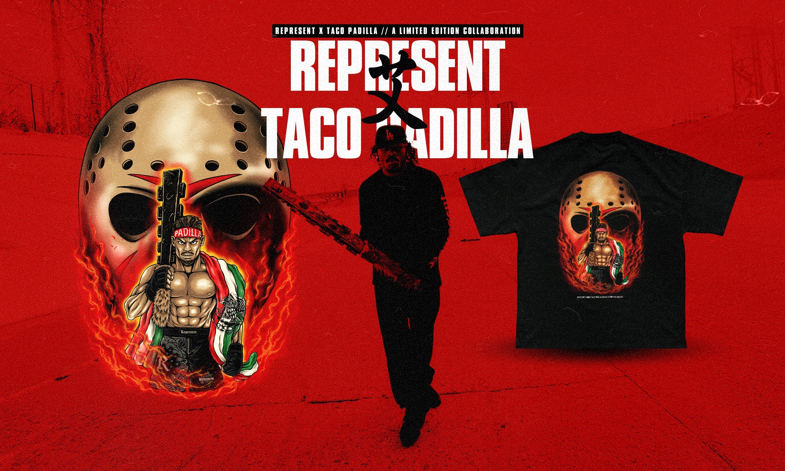 Represent Amazon REPRESENT X TACO PADILLA: Culture, Combat, and Cutting-Edge Design at ...