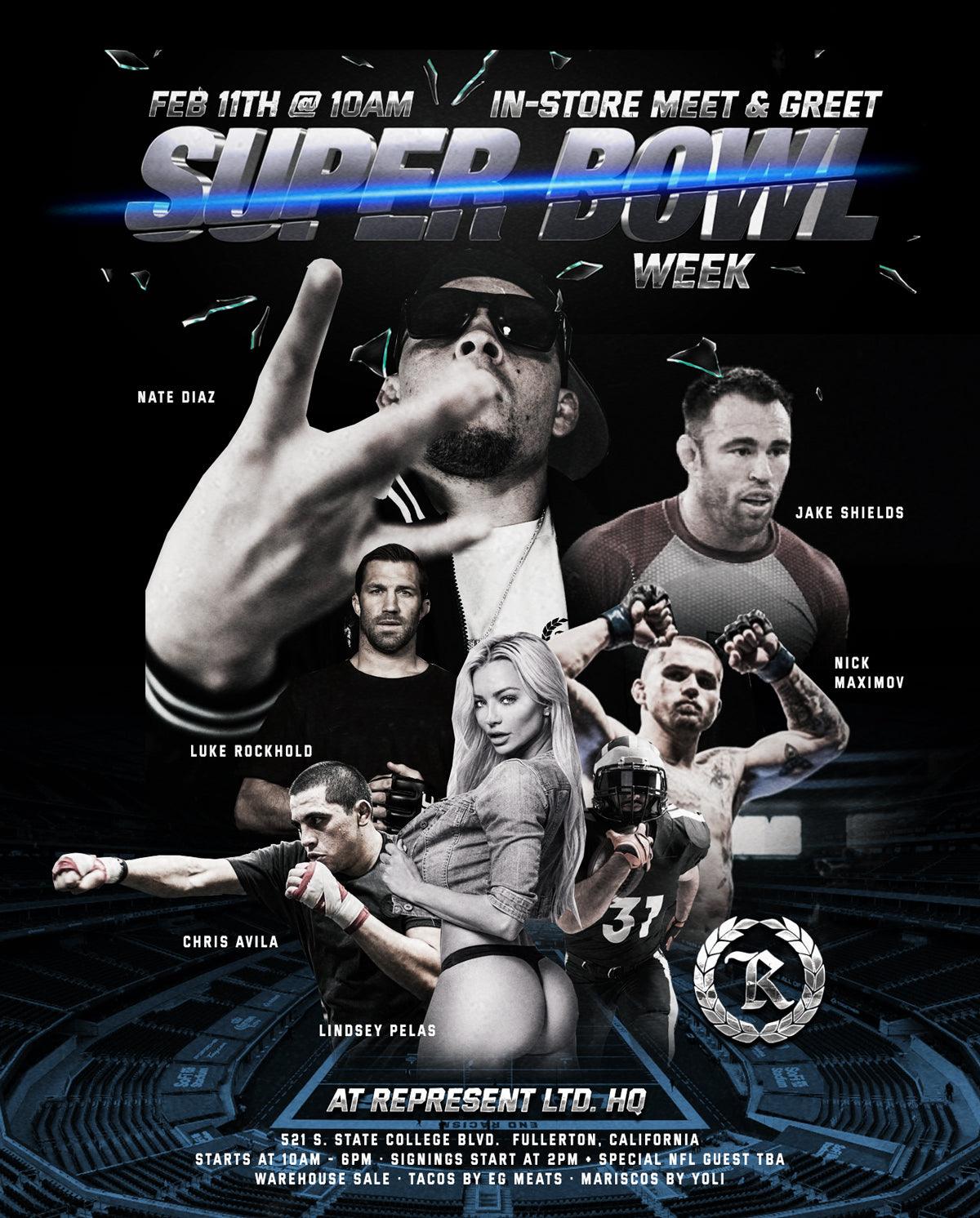 Represent Ltd.™ 'Super Bowl Week Meet & Greet' - Represent Ltd.™