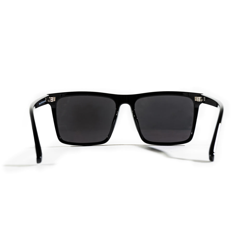 OG Classic Bold Masculine Frame Polarized Sunglasses [BLACK]
