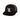 Upside Down 5-Panel Mesh Trucker Snapback [BLACK] STOP FOR NOTHING SERIES