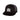 Solidify Monogram Five-Panel Mesh Classic Trucker Snapback Hat [BLACK]
