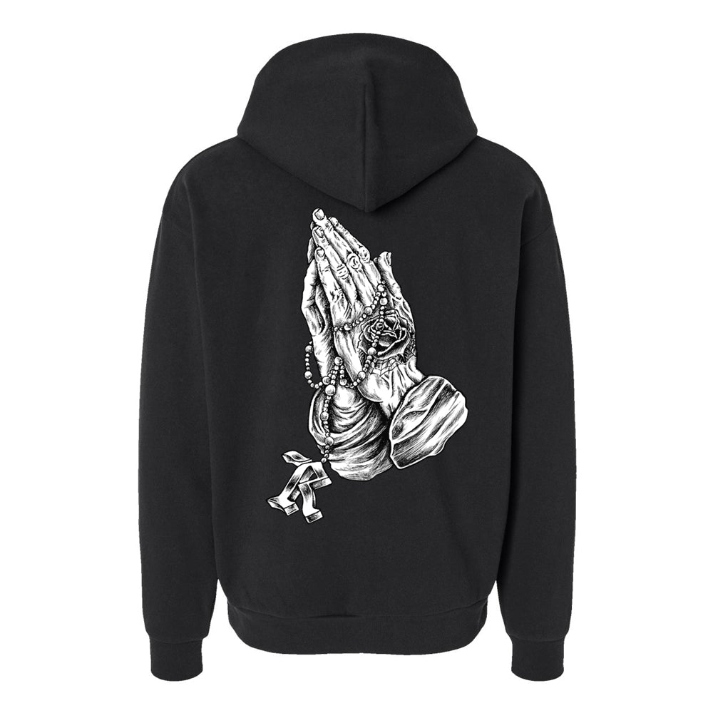 Give Thanks Blessings Premium Fashion Heavy Hoodie [BLACK] LIMITED EDITION