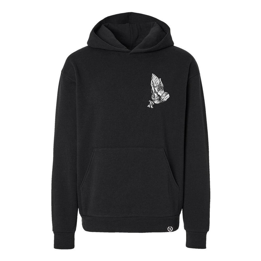 Give Thanks Blessings Premium Fashion Heavy Hoodie [BLACK] LIMITED EDITION