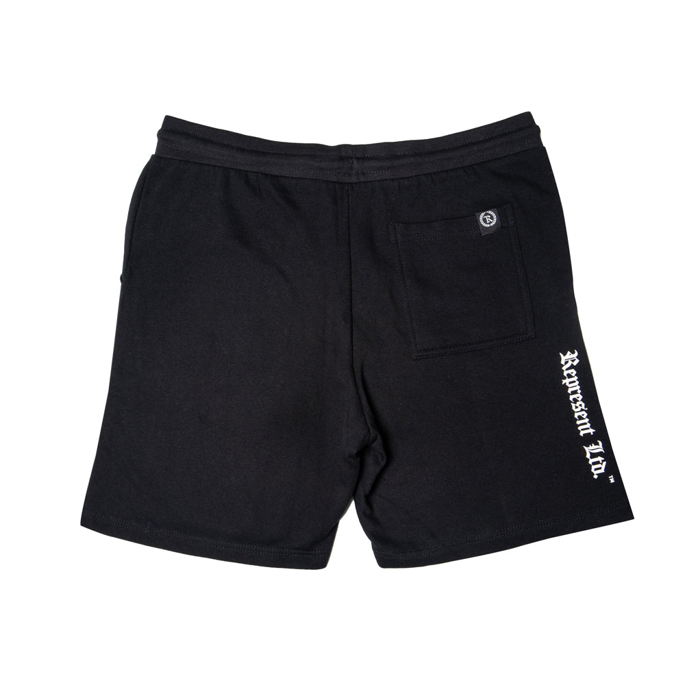 Gang Lightweight Fleece Shorts [BLACK X WHITE]