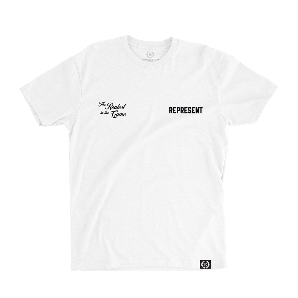 The Realest in the Game Signature Tee [WHITE]