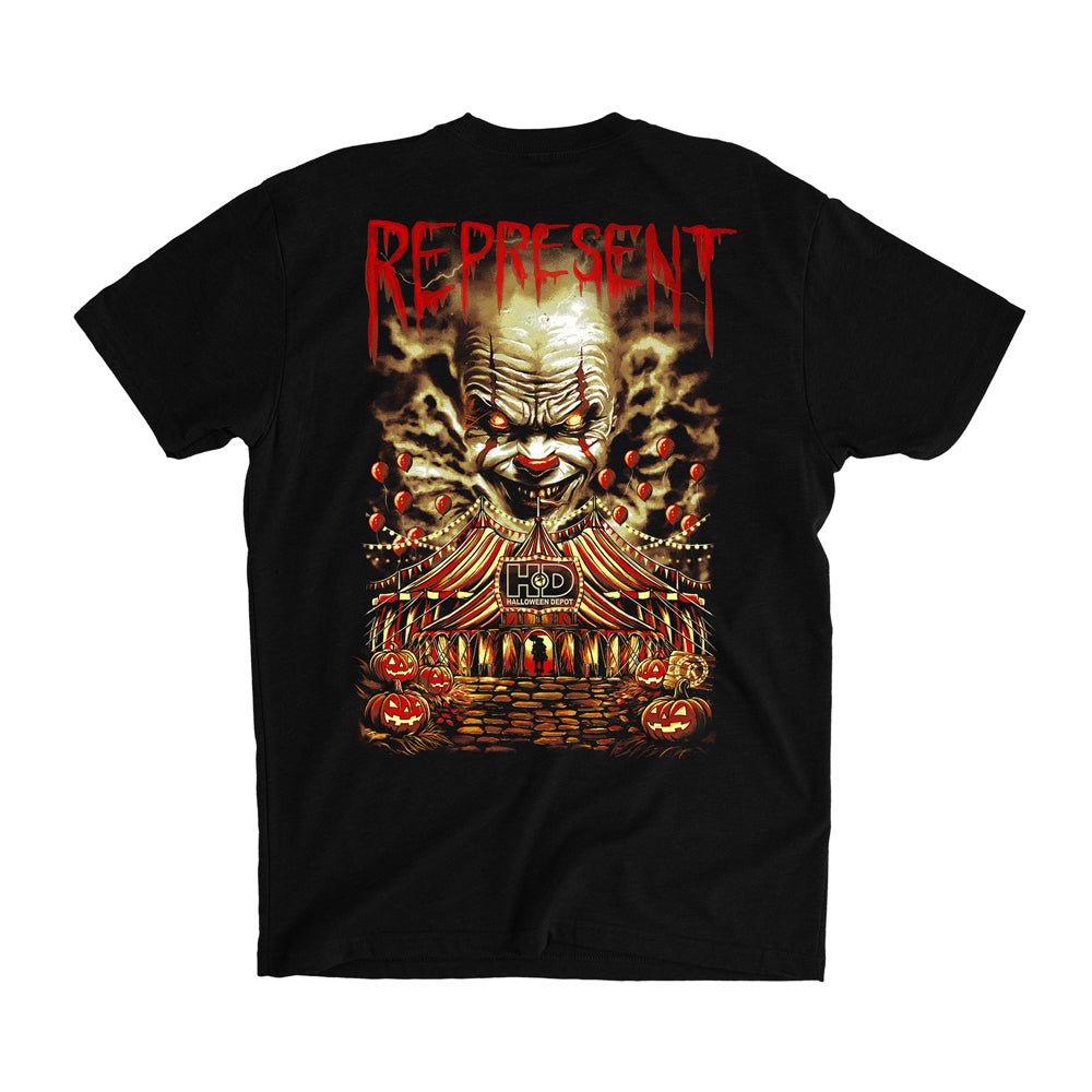 Represent X Halloween Depot Collab Signature Tee [BLACK] LIMITED EDITION