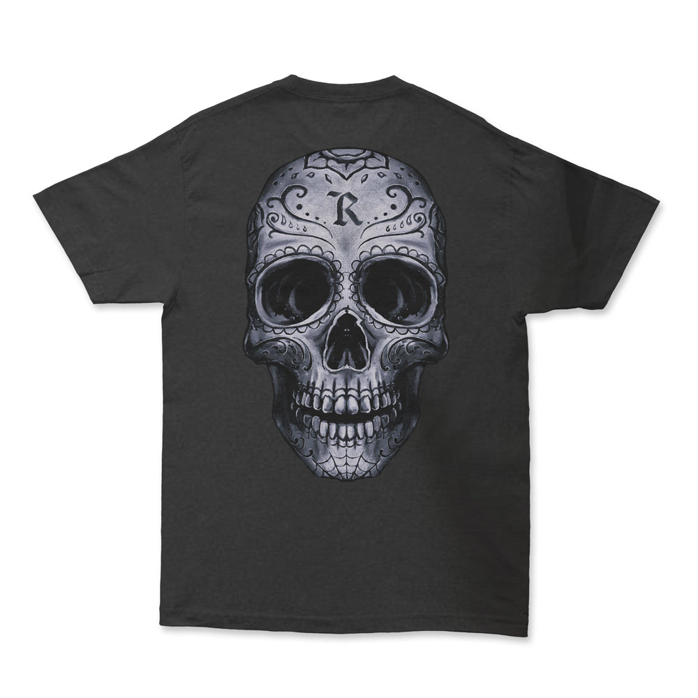 DDLM Skeleton Skull Heavyweight Tee [FADED 2 GRAY] LIMITED EDITION