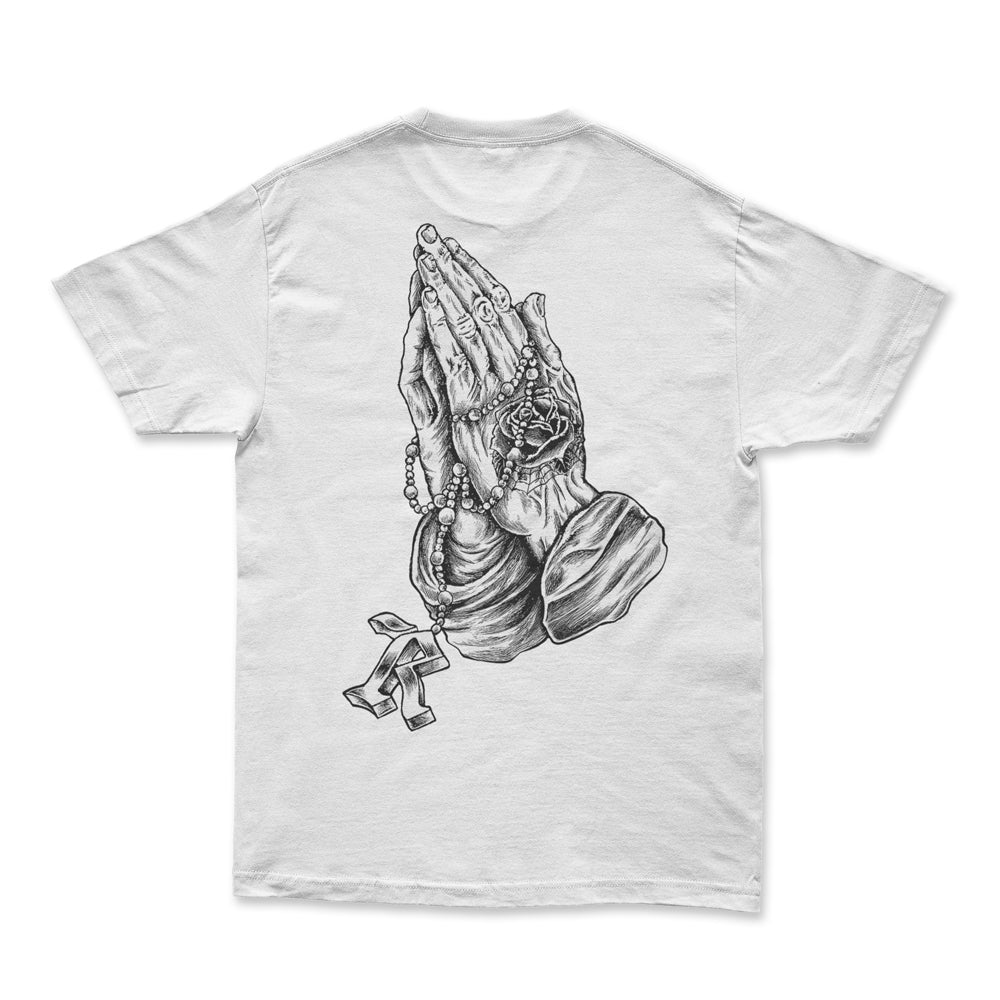 Give Thanks, Blessings Heavyweight Tee [WHITE] LIMITED EDITION