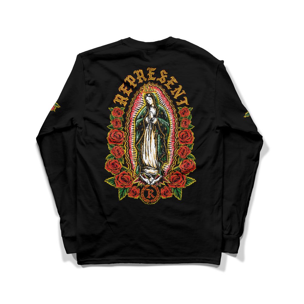 Our Lady Heavy Long Sleeve Tee [BLACK] LIMITED EDITION