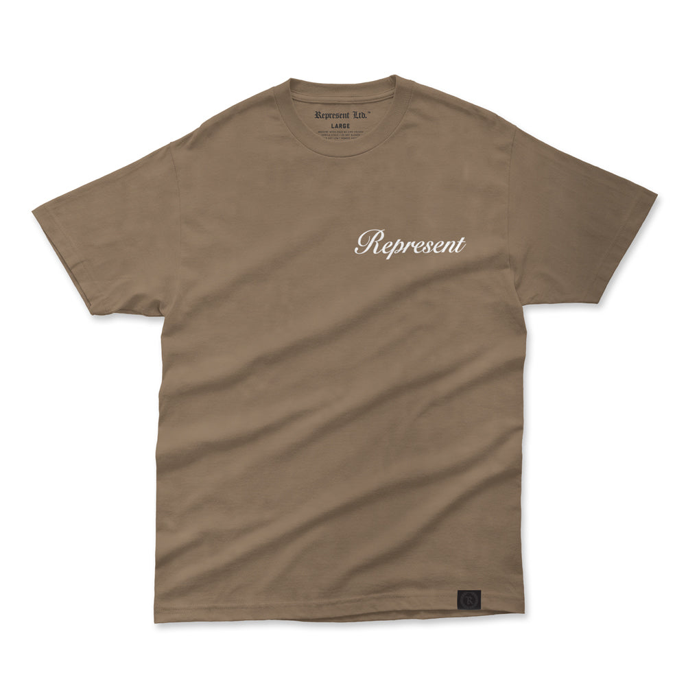 Penman Heavyweight Tee [FADED BROWN] LIMITED EDITION