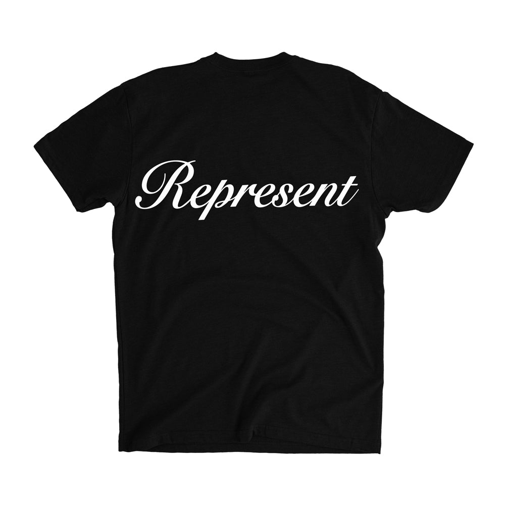Penman Signature Tee [BLACK] LIMITED EDITION Represent Ltd.™