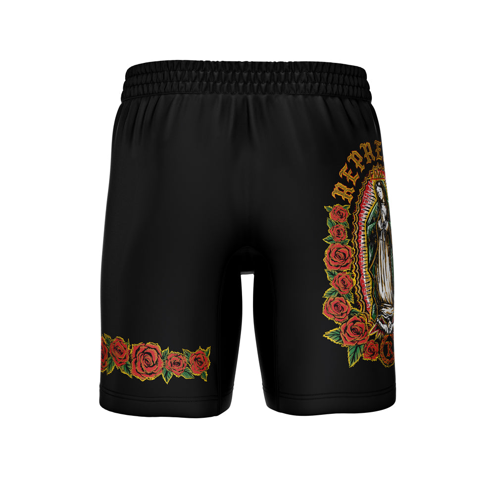 Our Lady MMA X Grappling Shorts [BLACK] LIMITED EDITION