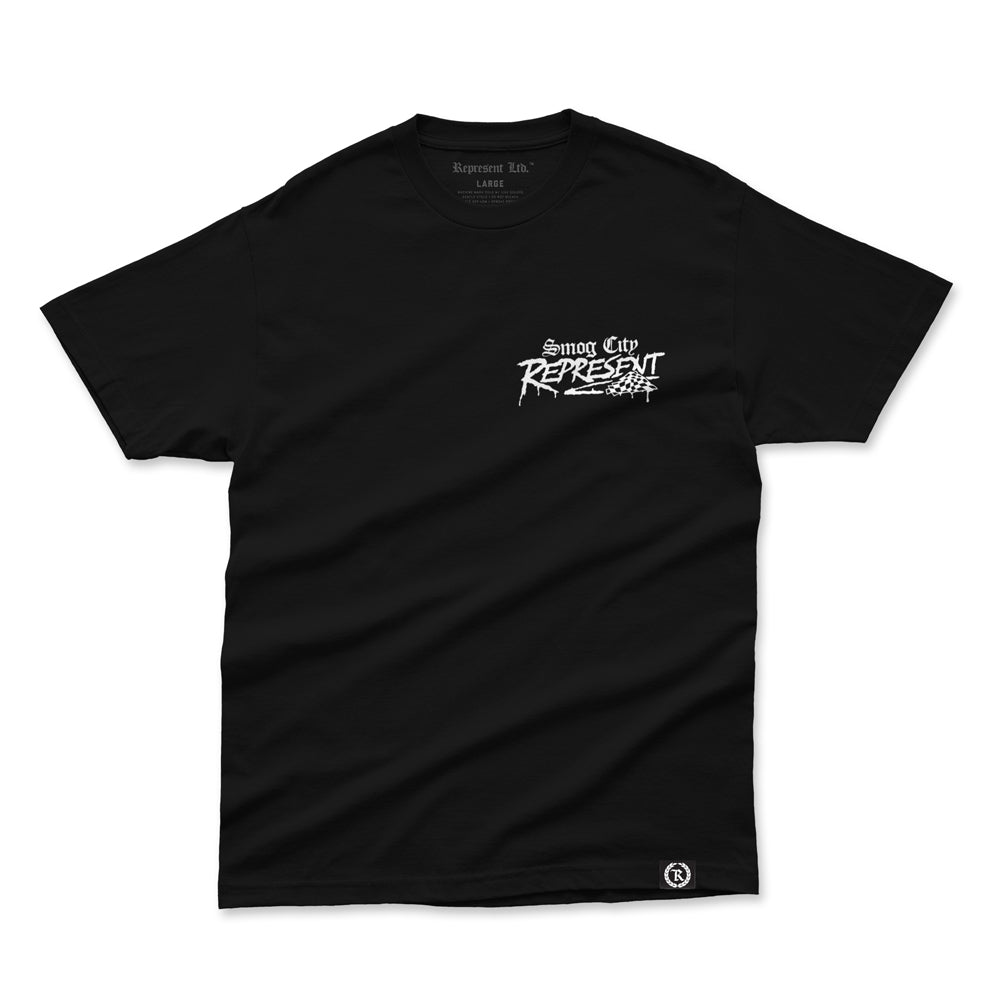 Smog City X Represent Ride Out Heavyweight Event Tee [BW] LIMITED EDITION