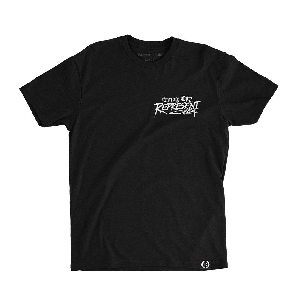 Smog City X Represent Ride Out Event Signature Tee [BW] LIMITED EDITION ...
