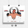 Nate Diaz 'Represent X Murked' Drip Poster 28x22 - Represent Ltd.™