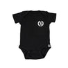 Black Gang Baby Onesie [BLACK X WHITE] - Represent Ltd.™