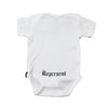 Gang Baby Onesie [WHITE X BLACK] - Represent Ltd.™