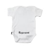 Gang Baby Onesie [WHITE X BLACK] - Represent Ltd.™