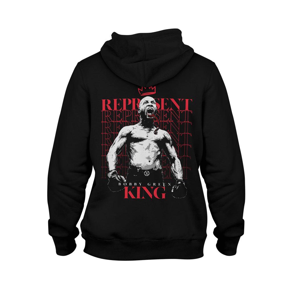 Bobby 'KING' Green 2/26 Fight Capsule Pullover Hoodie [BLACK] BOBBY GREEN COLLECTION - Represent Ltd.™