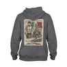 Brandon Moreno Vintage Poster Hoodie [GUNMETAL] 283 LIMITED EDITION - Represent Ltd.™