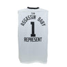 Brandon Moreno 'Team Assassin Baby' UFC 270 Reversible Basketball Jersey [BLACK] 270 COLLECTOR'S EDITION - Represent Ltd.™