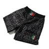 Brandon Moreno X Big Sleeps World Champ Letters Training Shorts [BLACK] LIMITED COLLECTOR'S CHAMPION EDITION - Represent Ltd.™