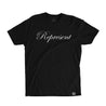 Classic Script Tee [BLACK X WHITE] - Represent Ltd.™