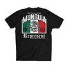 Jaime Munguia Desde Tijuana Flag Signature Tee [BLACK X TRI COLOR] MUNGUIA X ROSADO LIMITED EDITION - Represent Ltd.™