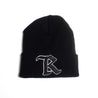 Medieval Original 3D Puff Embroidered Cuff Beanie [BLACK] - Represent Ltd.™