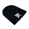 Abrakadabra 3D Embroidered Short Beanie [BLACK X WHITE] - Represent Ltd.™