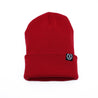 Represent Ltd.™ Woven Label Cuff Beanie [RED] - Represent Ltd.™