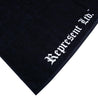 Always Represent Monogram Beach Towel [BLACK X WHITE] - Represent Ltd.™
