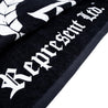 Always Represent Monogram Beach Towel [BLACK X WHITE] - Represent Ltd.™
