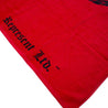 Always Represent Monogram Beach Towel [RED X BLACK] - Represent Ltd.™