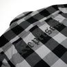 Original Classic Short Sleeve Plaid Button-up Shirt [GRAY X BLACK] LIMITED BATCH - Represent Ltd.™