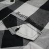 Original Classic Short Sleeve Plaid Button-up Shirt [GRAY X BLACK] LIMITED BATCH - Represent Ltd.™