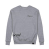 NEW Classic Script Crewneck Sweatshirt [GUNMETAL] - Represent Ltd.™