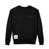 The Real Woven Patch Crewneck Sweatshirt [BLACK] - Represent Ltd.™