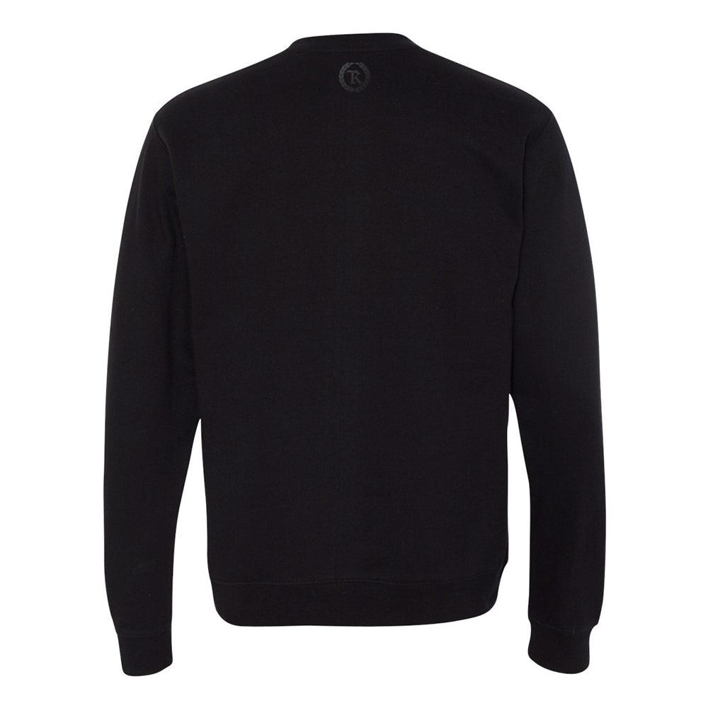 Original Classic Blacked Out Crewneck Sweatshirt [BLACK X BLACK] - Represent Ltd.™