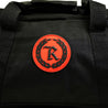 Made X Real PVC Rubber Patch Duffel Bag [BLACK X RED] - Represent Ltd.™