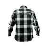 Original Classic Long Sleeve Flannel Shirt [BLACK X GRAY] FLANNEL SEASON - Represent Ltd.™