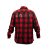 Original Classic Long Sleeve Flannel Shirt [BLACK X RED] FLANNEL SEASON - Represent Ltd.™