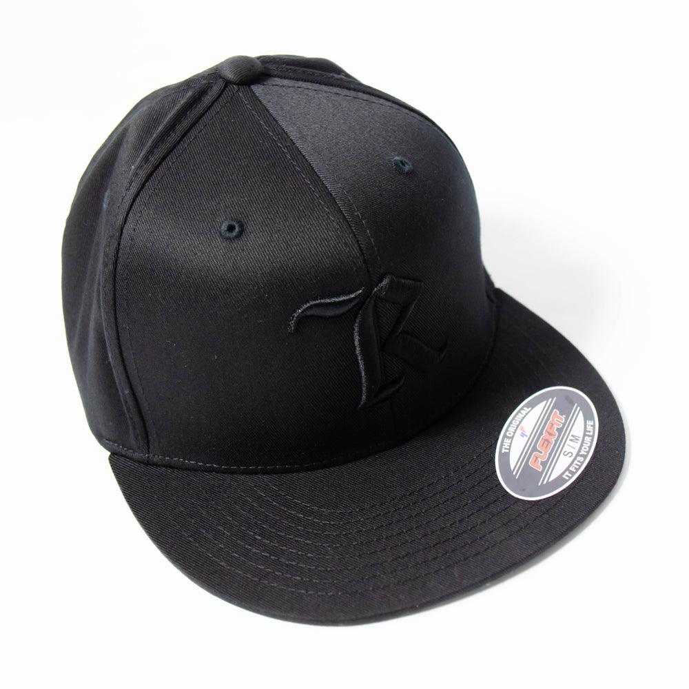 Louisville Black Caps NLB Black Pinstripe Fitted Ballcap