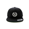 PVC Rubber Silicone Patch Embroidered Classic Snapback [BLACK] - Represent Ltd.™